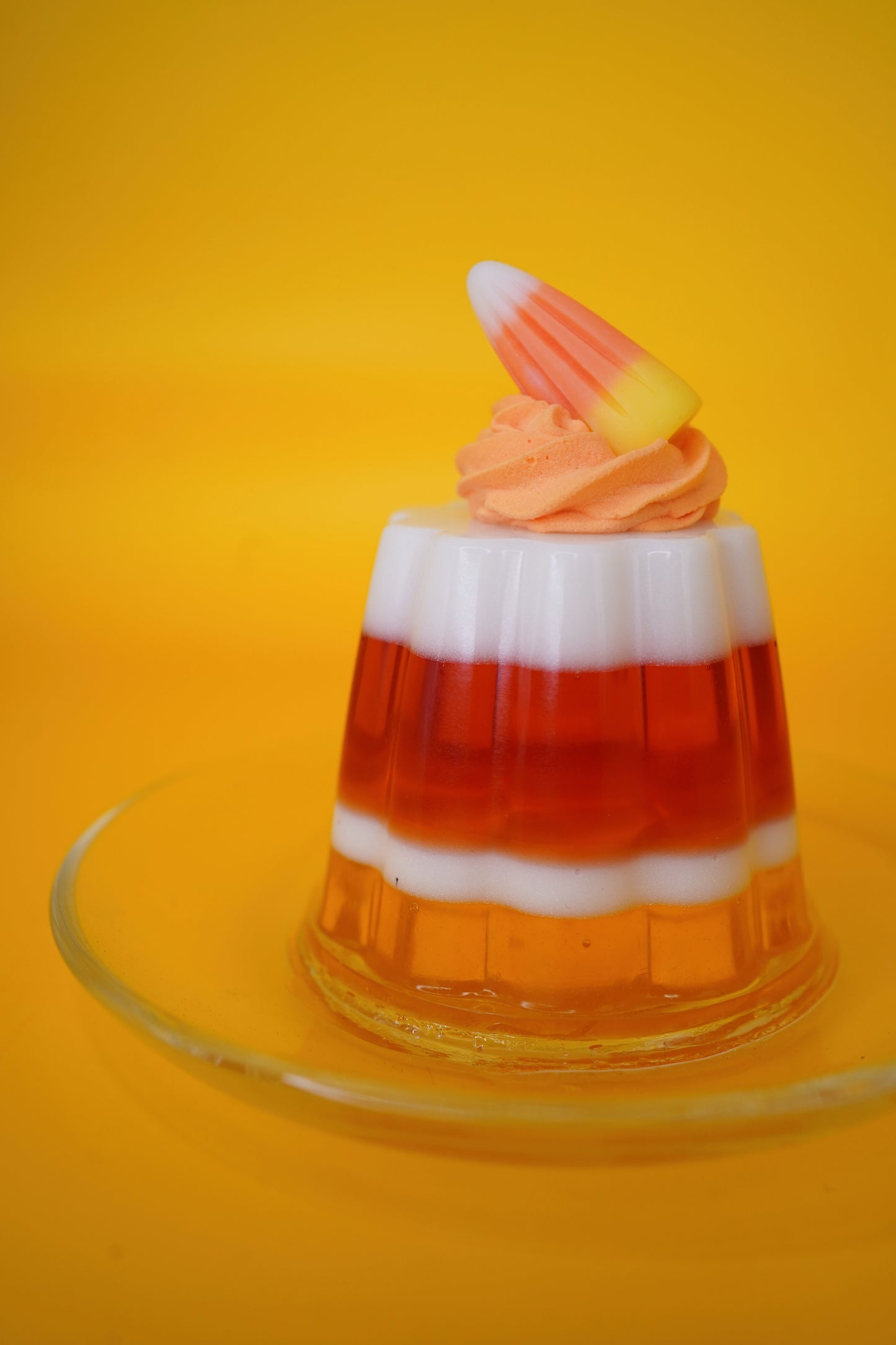 Candy Corn Plated Resin Jello