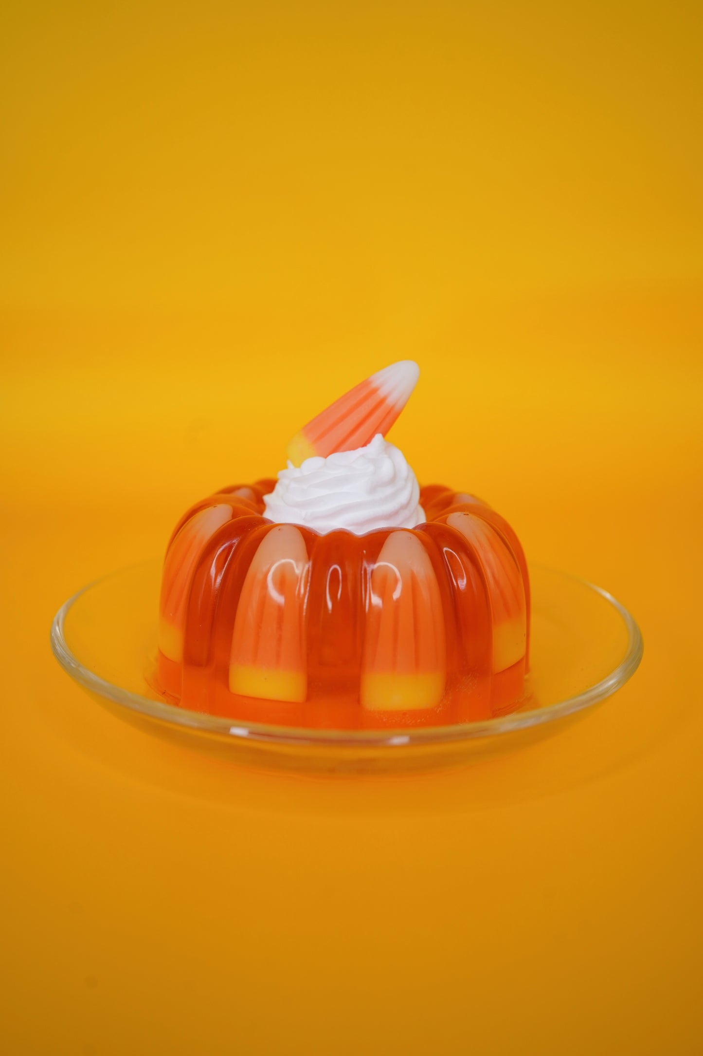 Candy Corn Filled Resin Jello