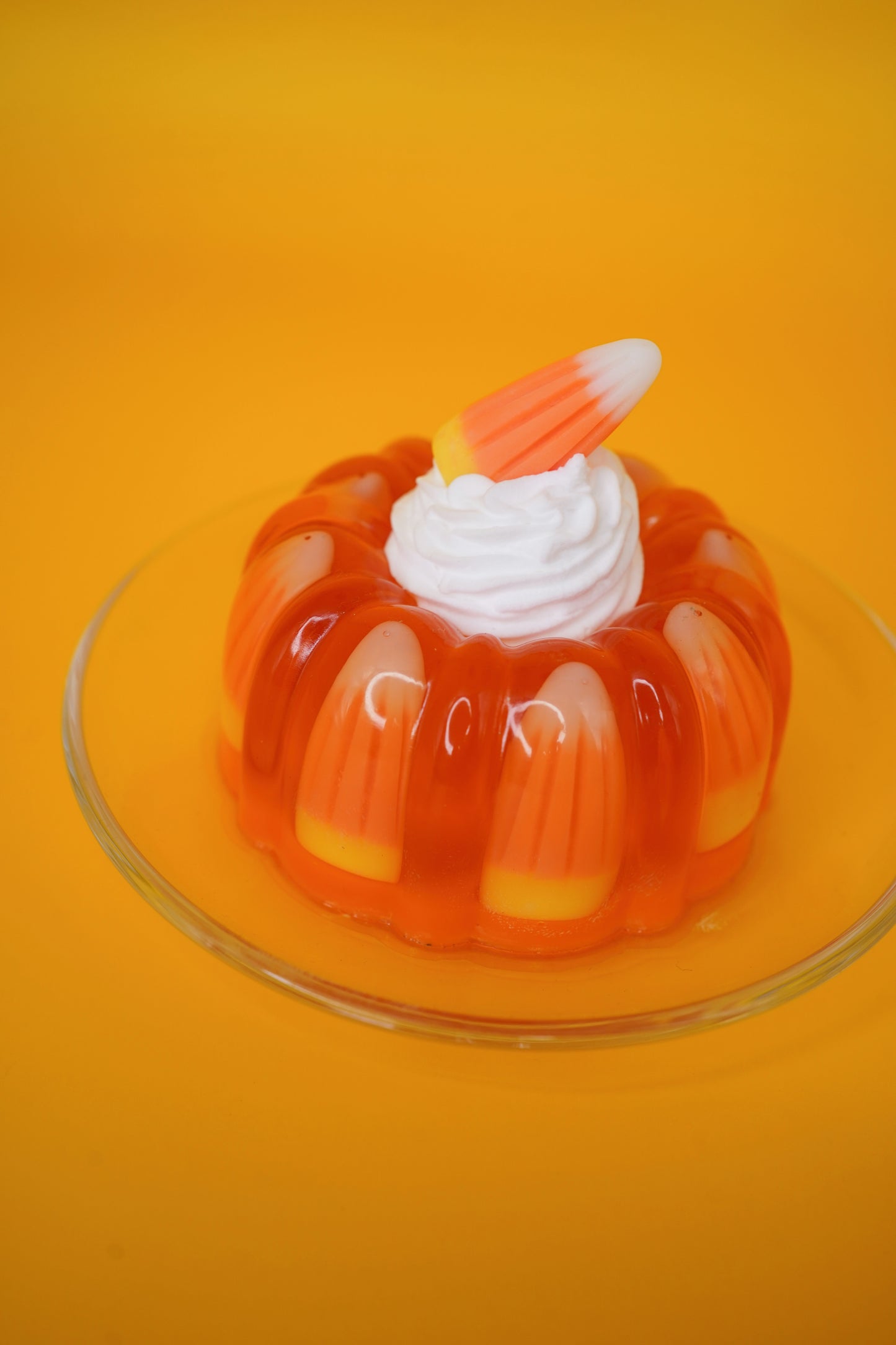 Candy Corn Filled Resin Jello