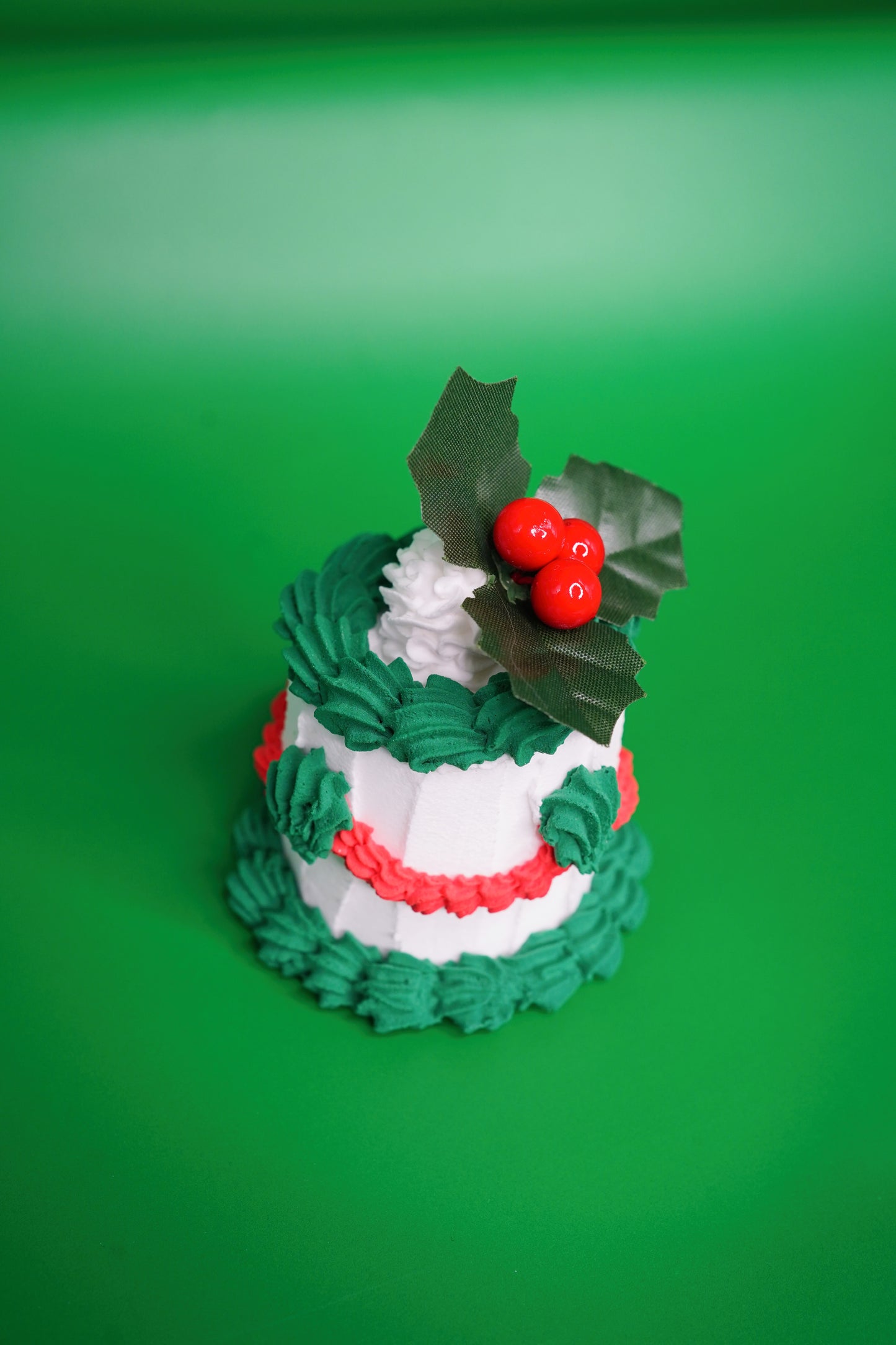 Mini Christmas Fake Cake 4