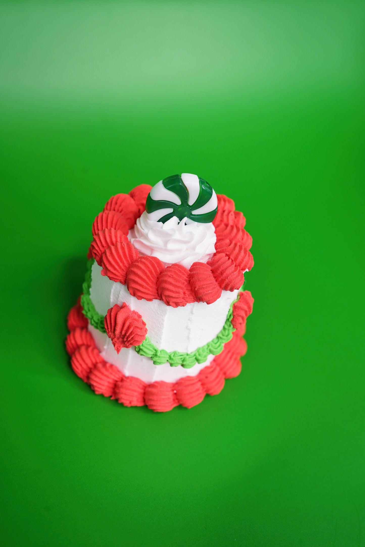 Mini Christmas Fake Cake 6