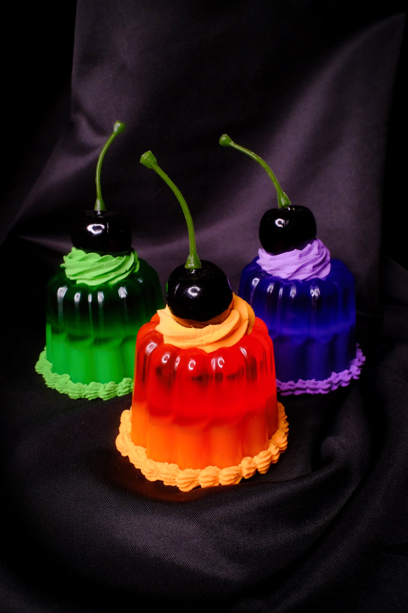 Orange Halloween Jello