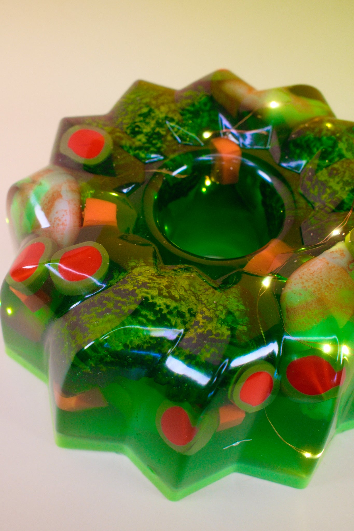 Medium Light Up Veggie and Shrimp Jello