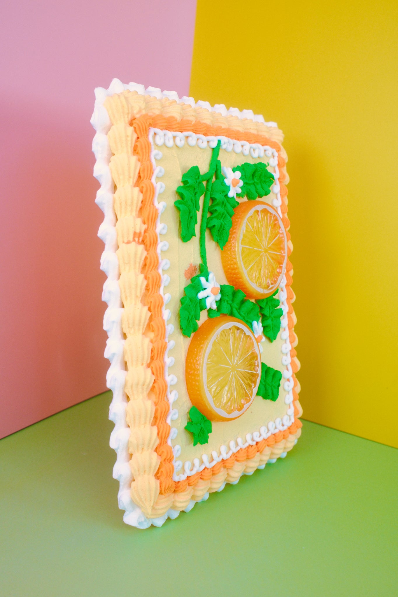 Orange Cake Wall Hanging