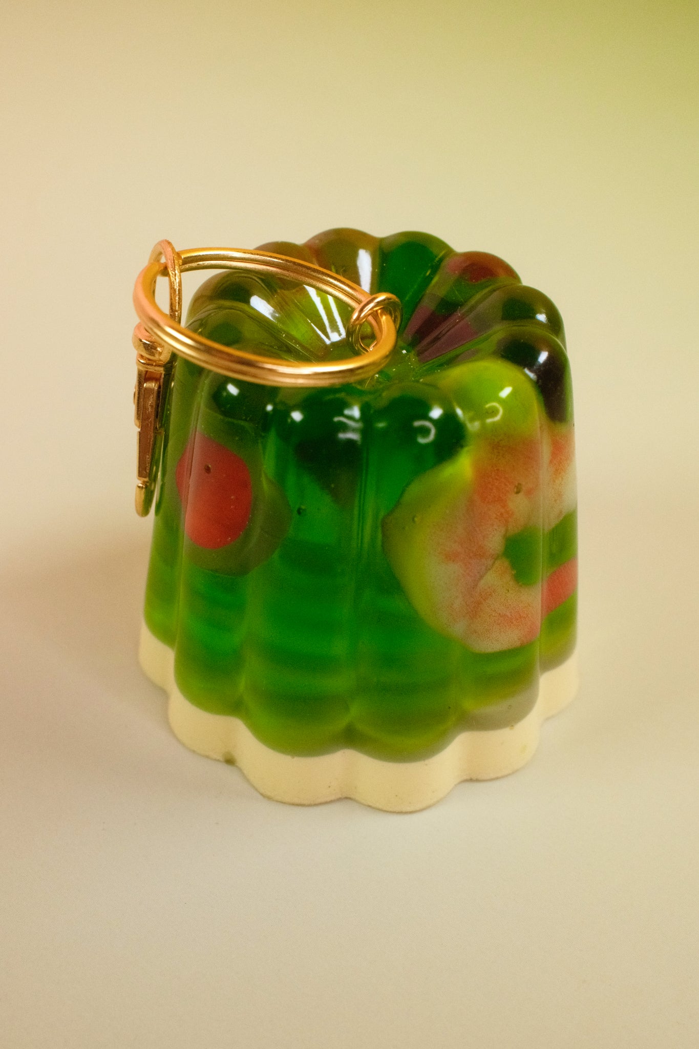Shrimp and Olive Jello Bag Charm