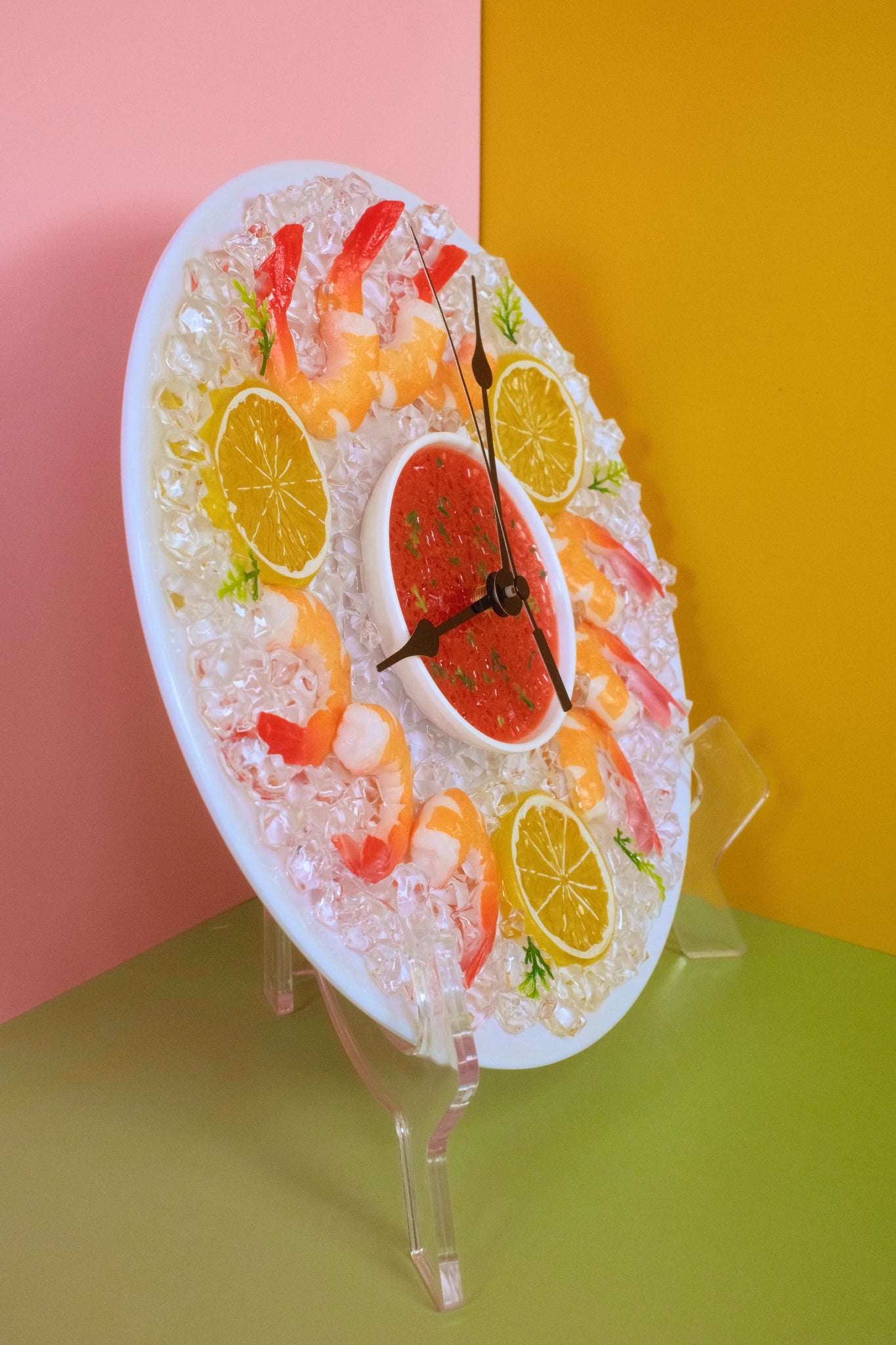 Shrimp Cocktail Clock