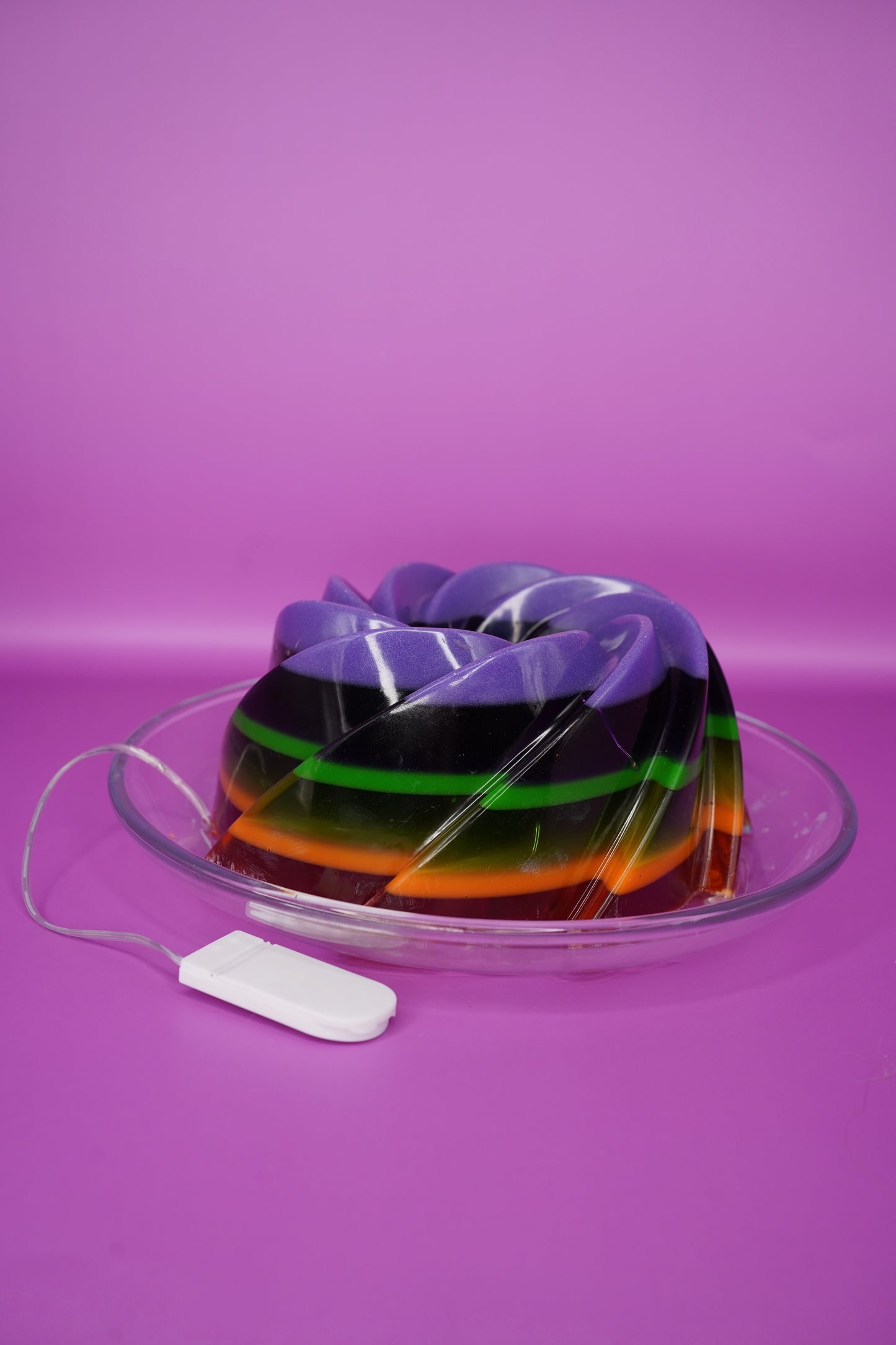 Large Light Up Halloween Resin Jello