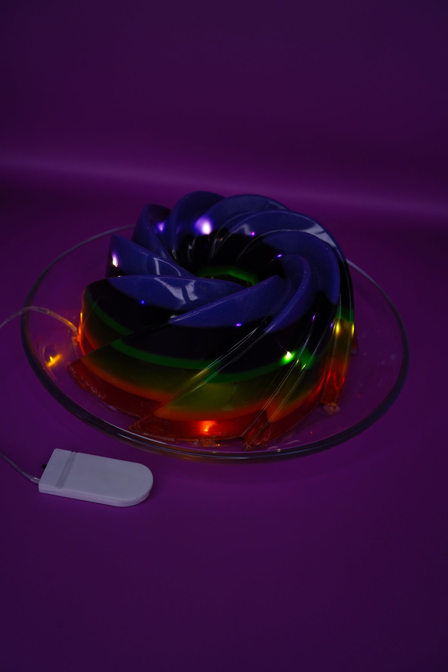 Large Light Up Halloween Resin Jello