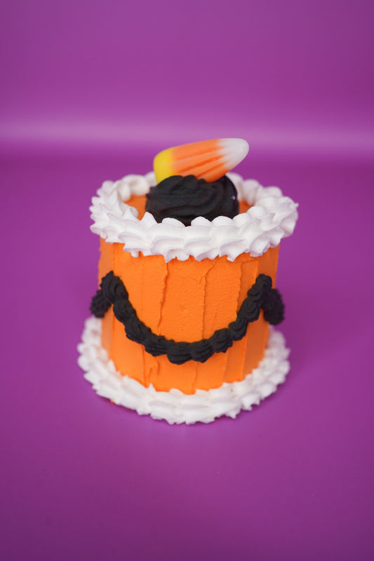 Candy Corn Mini Fake Cake