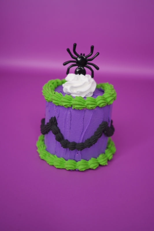 Spider Mini Fake Cake