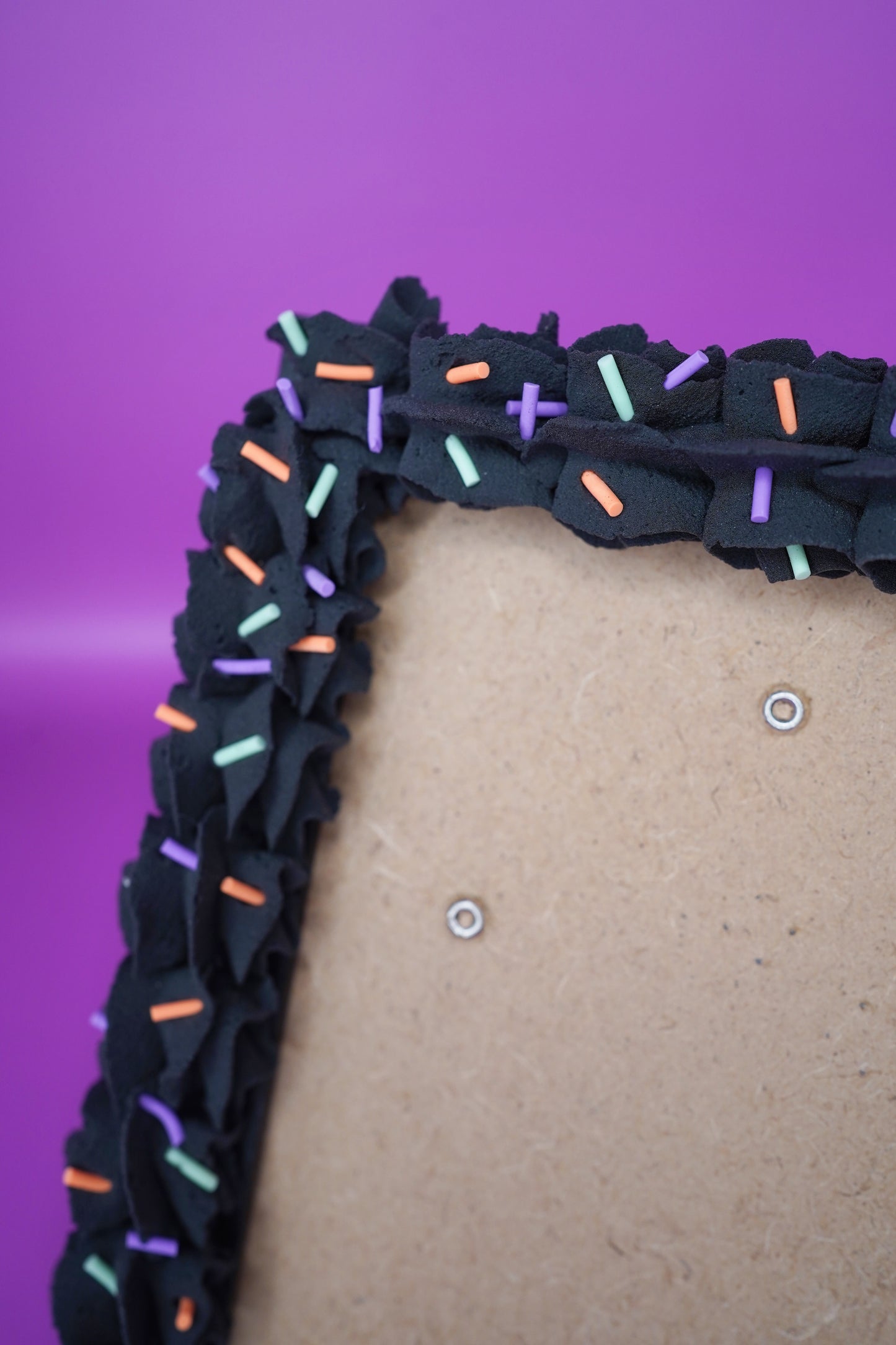 Halloween Sprinkles Fake Cake Frame