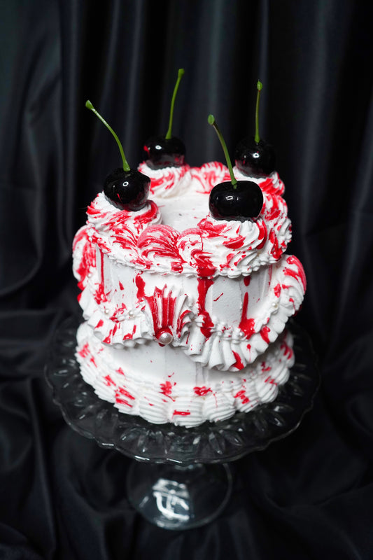 Bloody Halloween Fake Cake