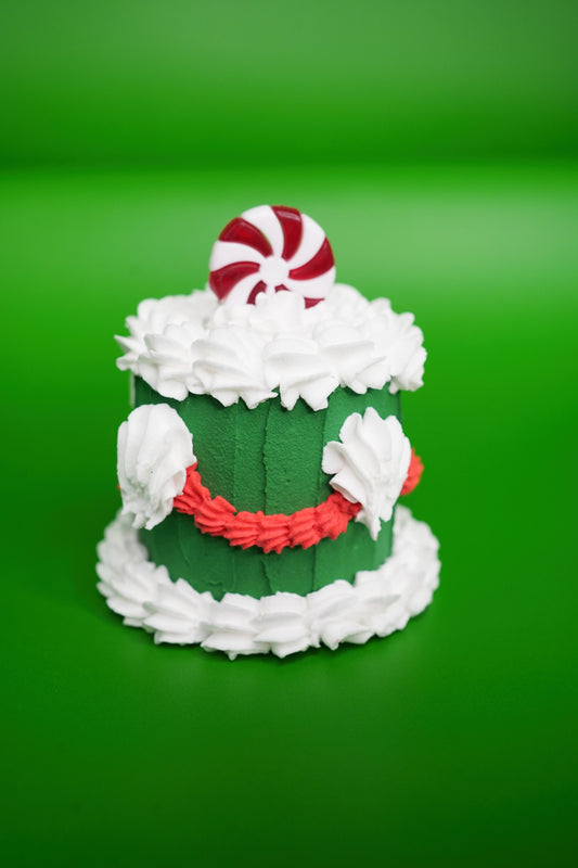 Mini Christmas Fake Cake 2