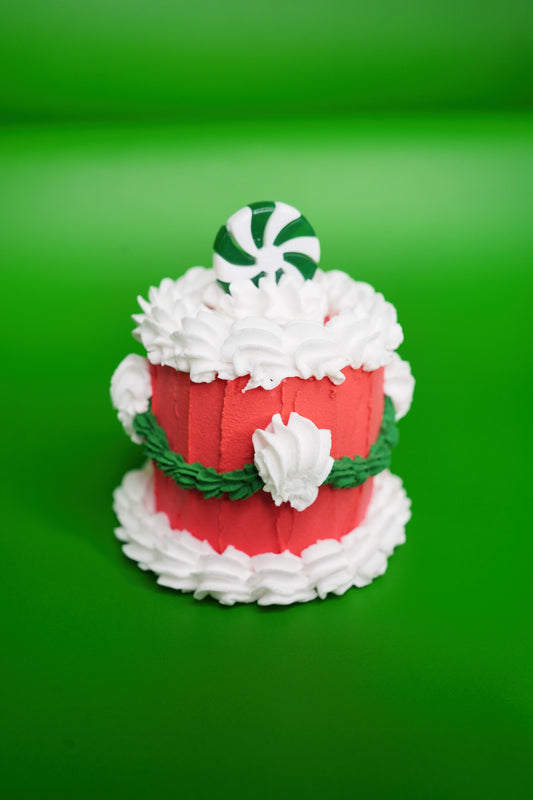 Mini Christmas Fake Cake 7