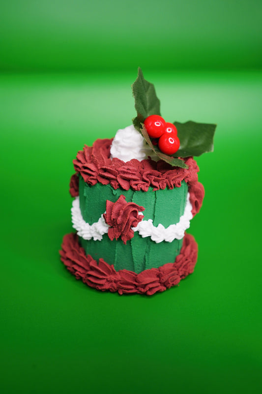 Mini Christmas Fake Cake 8