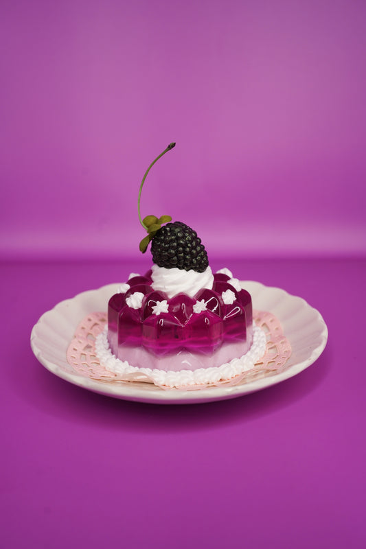 Blackberry Layered Jello