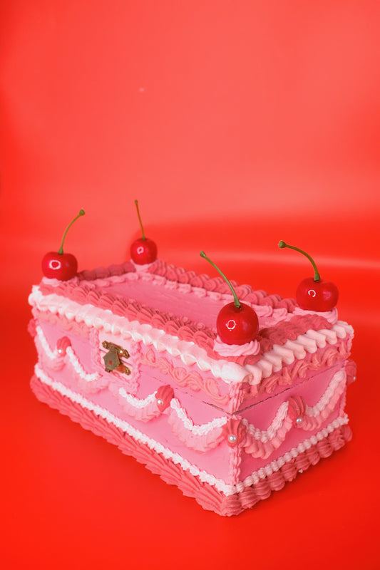 Pink Cake Box