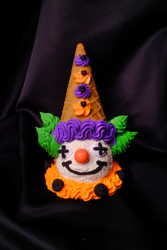 Halloween Ice Cream Clown