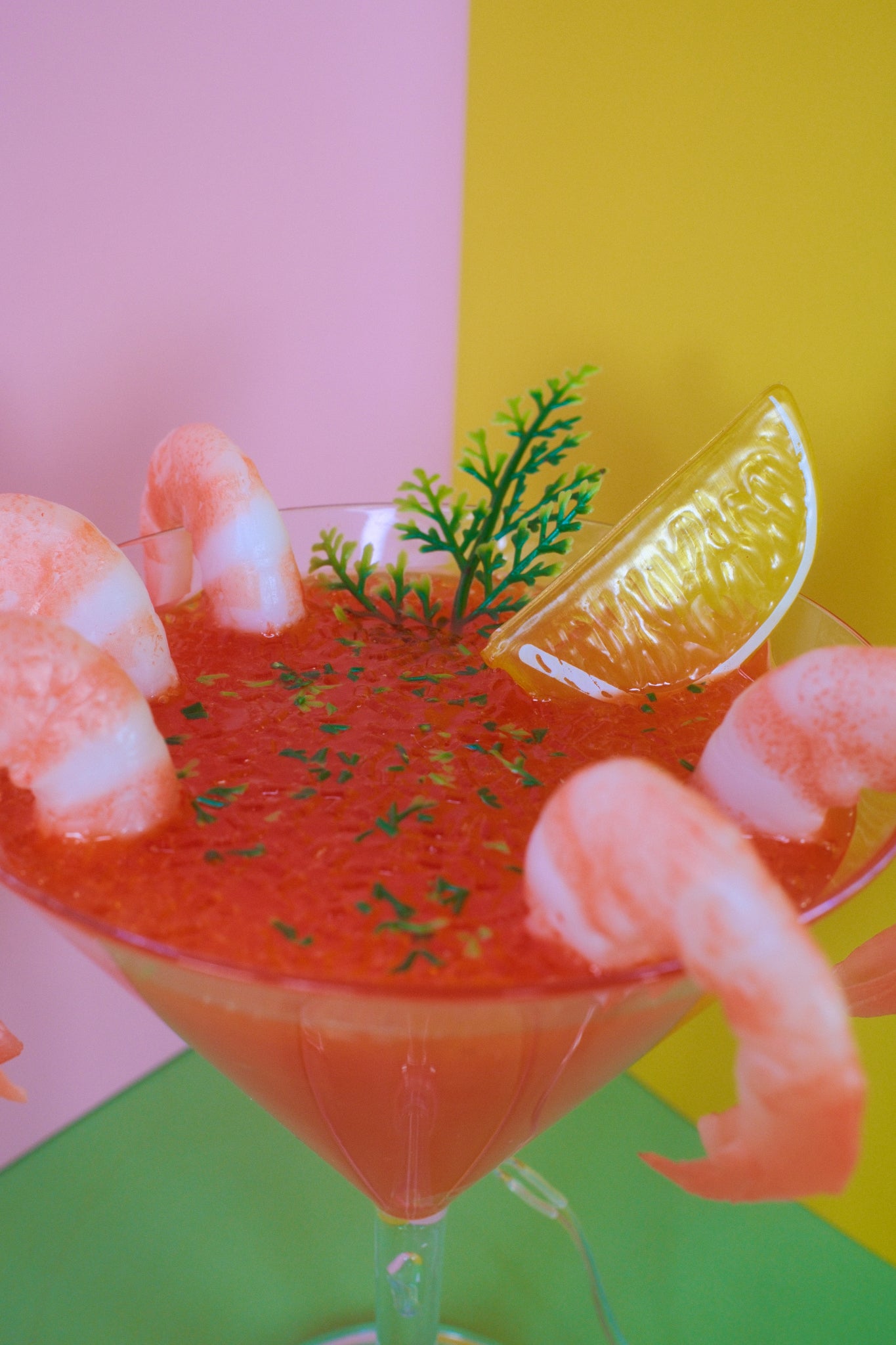 Shrimp Cocktail Lamp