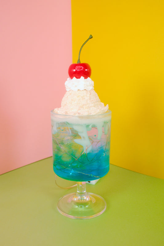 Ramune Cream Soda Lamp