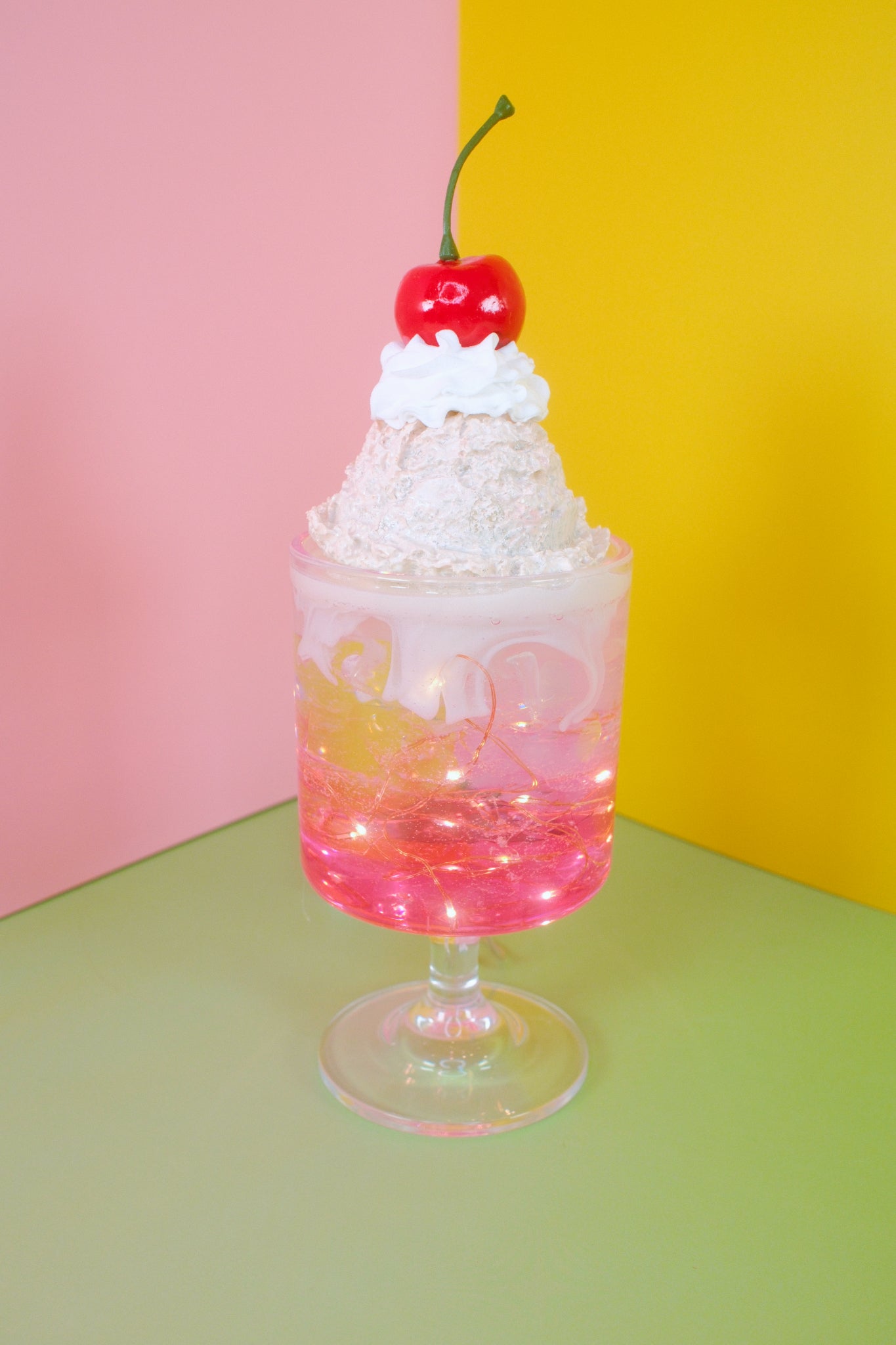Strawberry Cream Soda Lamp