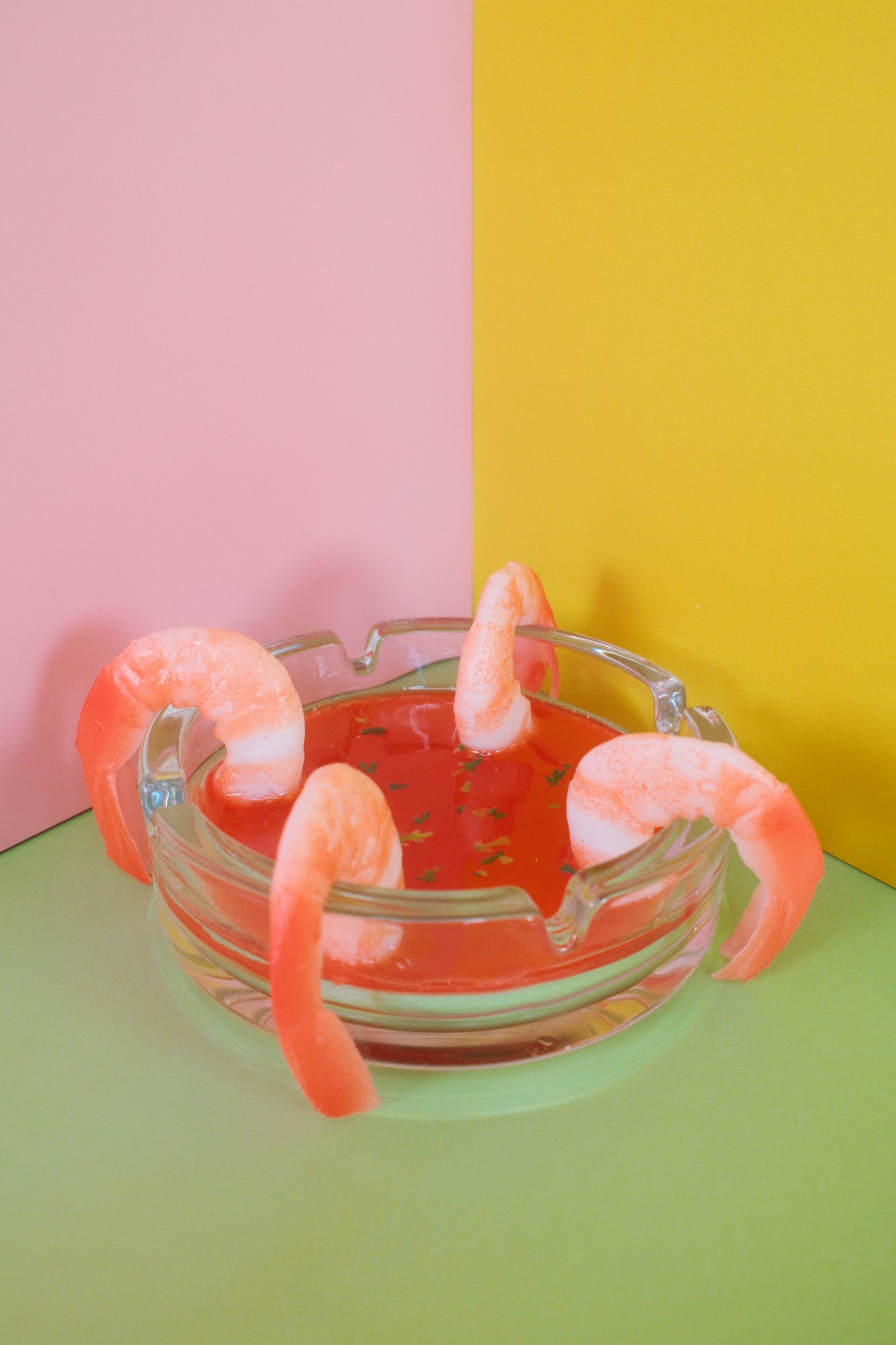 Shrimp Cocktail Ashtray