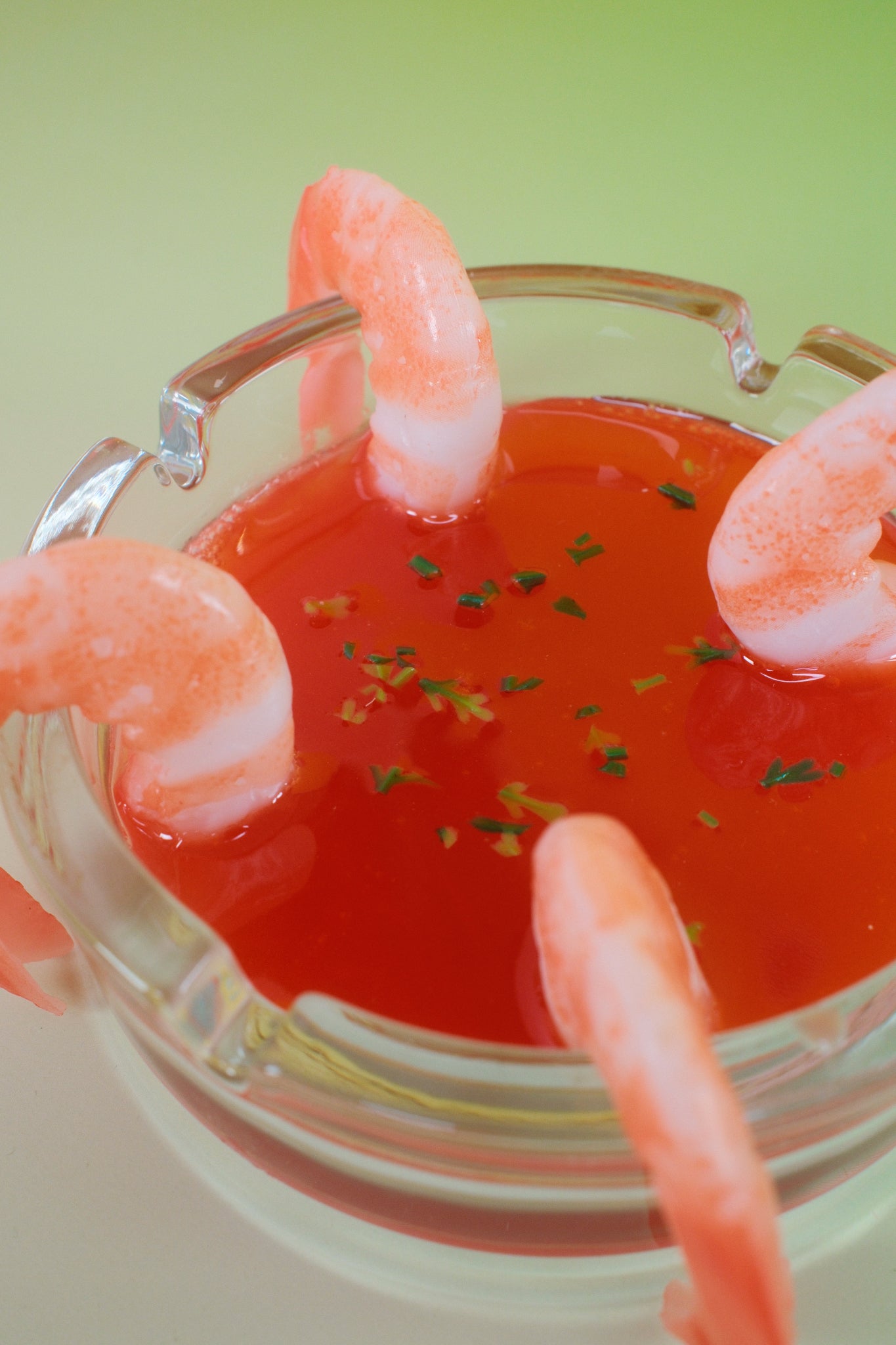 Shrimp Cocktail Ashtray