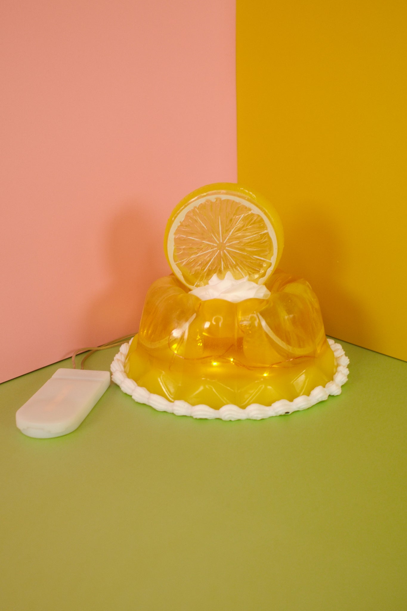Small Lemon Light Up Jello