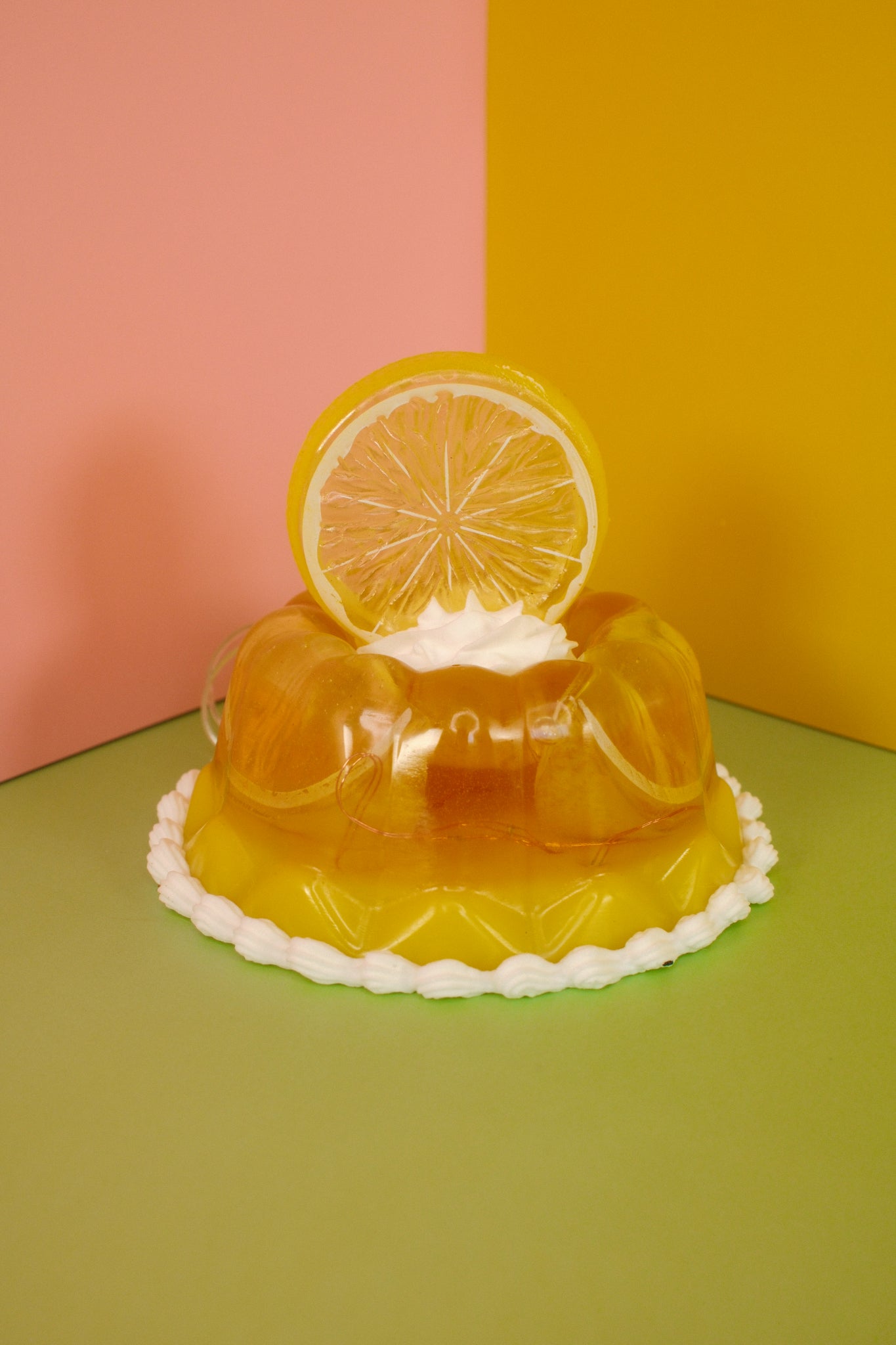 Small Lemon Light Up Jello