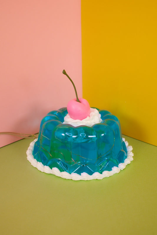 Small Blue Light Up Jello