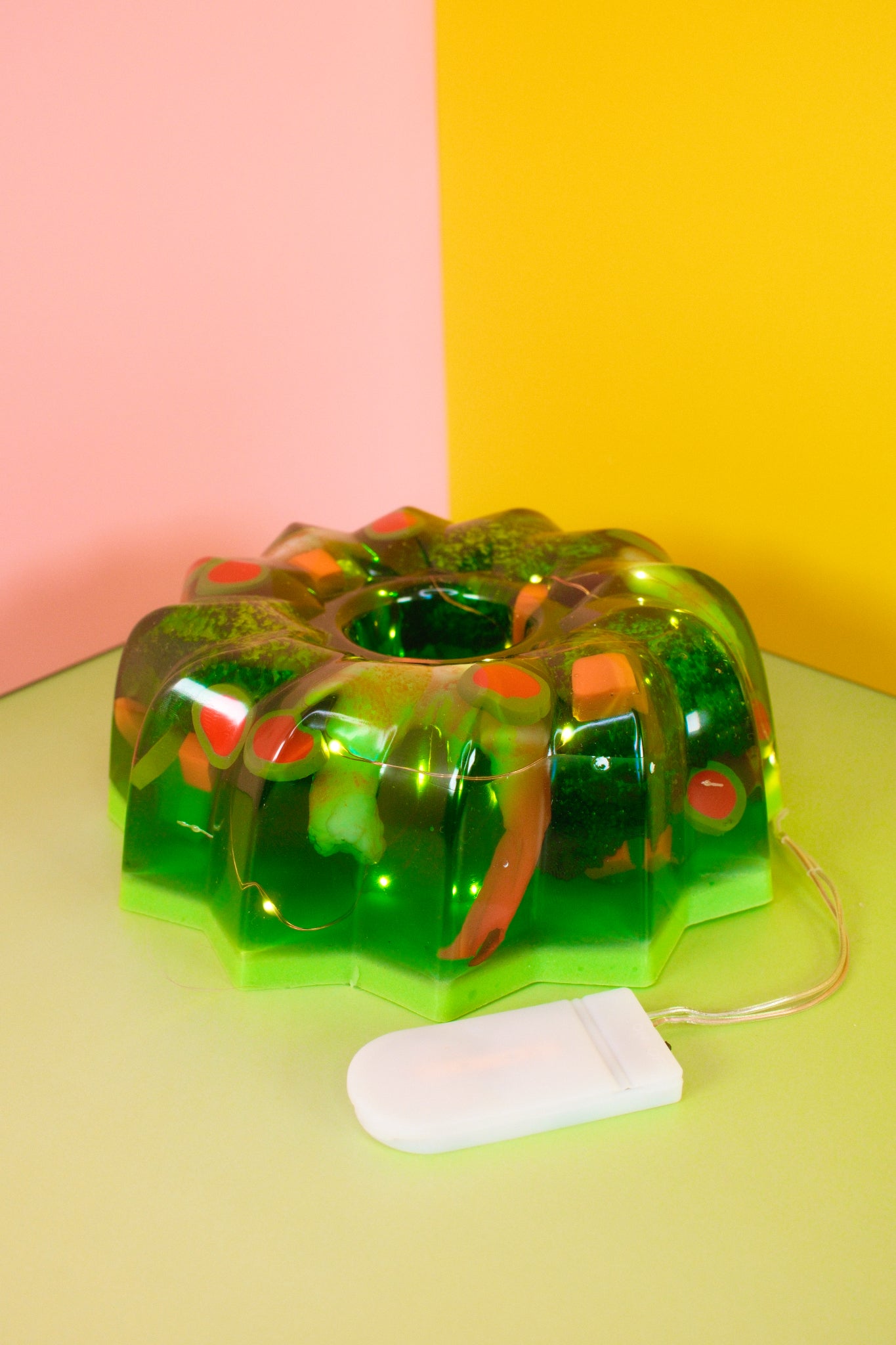 Medium Light Up Veggie and Shrimp Jello