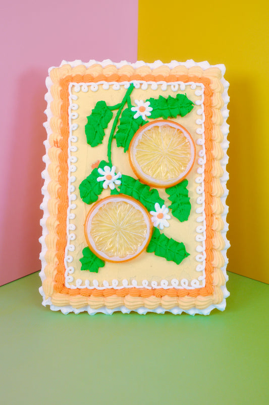 Orange Cake Wall Hanging