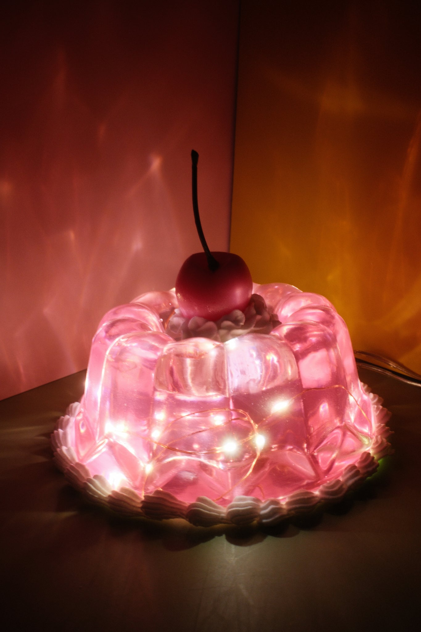 Small Pink Light Up Jello