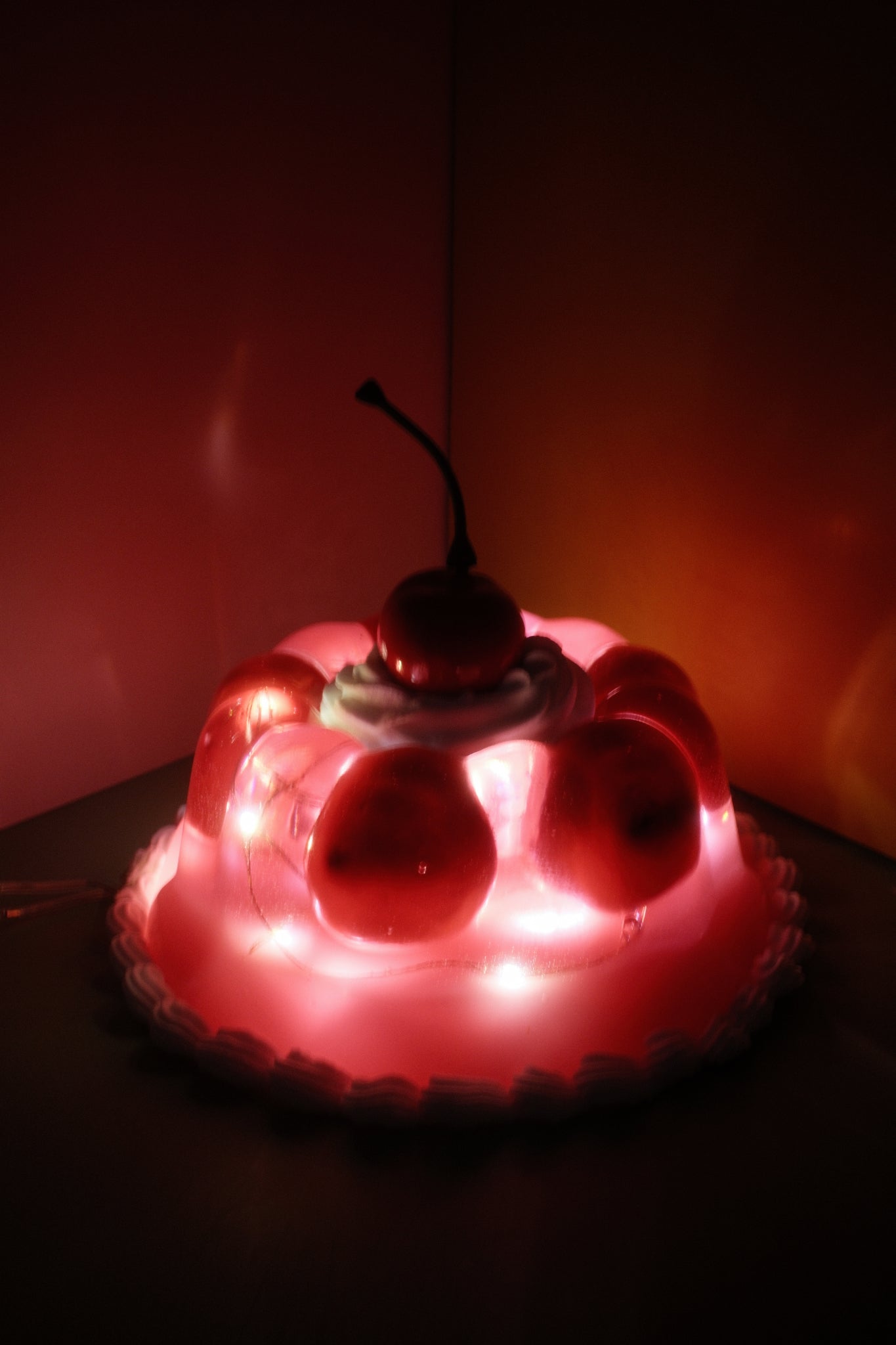 Small Cherry Light Up Jello