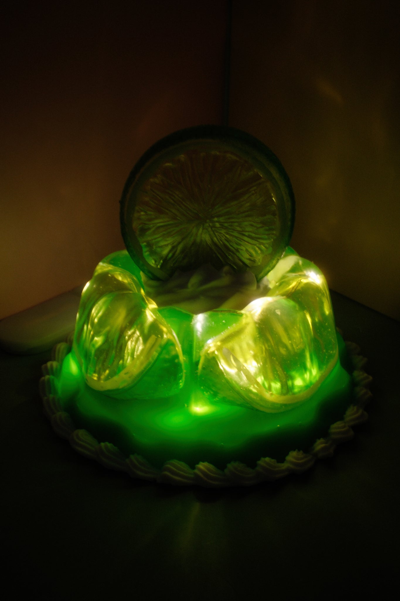 Small Lime Light Up Jello