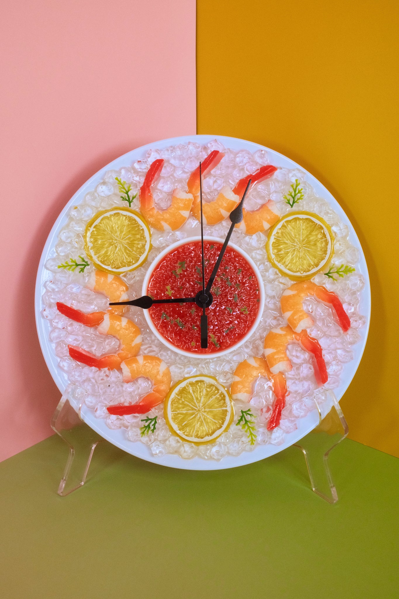 Shrimp Cocktail Clock