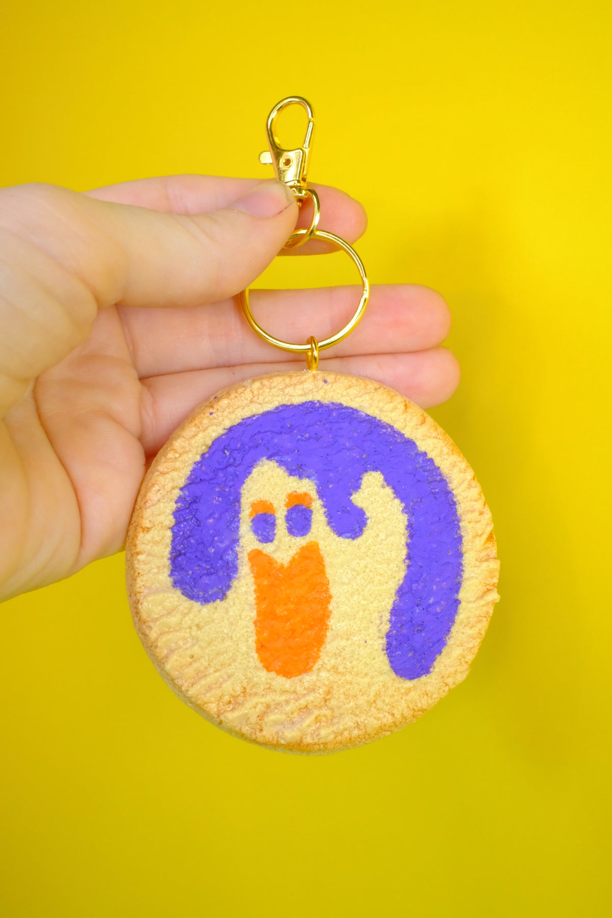 Spooky Ghost Cookie Bag Charm