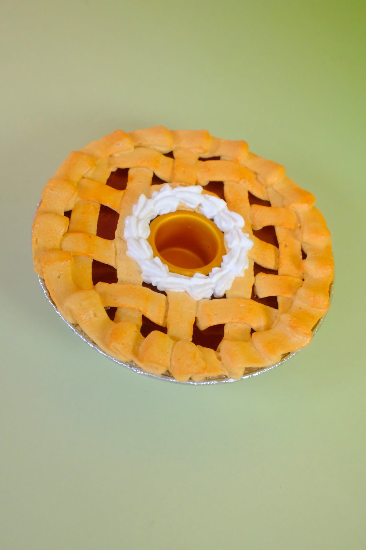 Cherry Pie Candlestick Holder