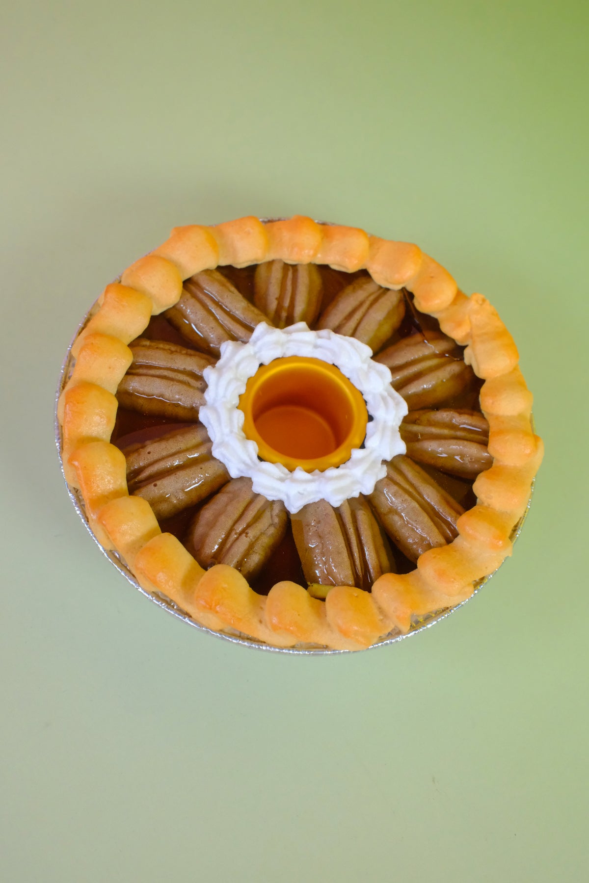 Pecan Pie Candlestick Holder