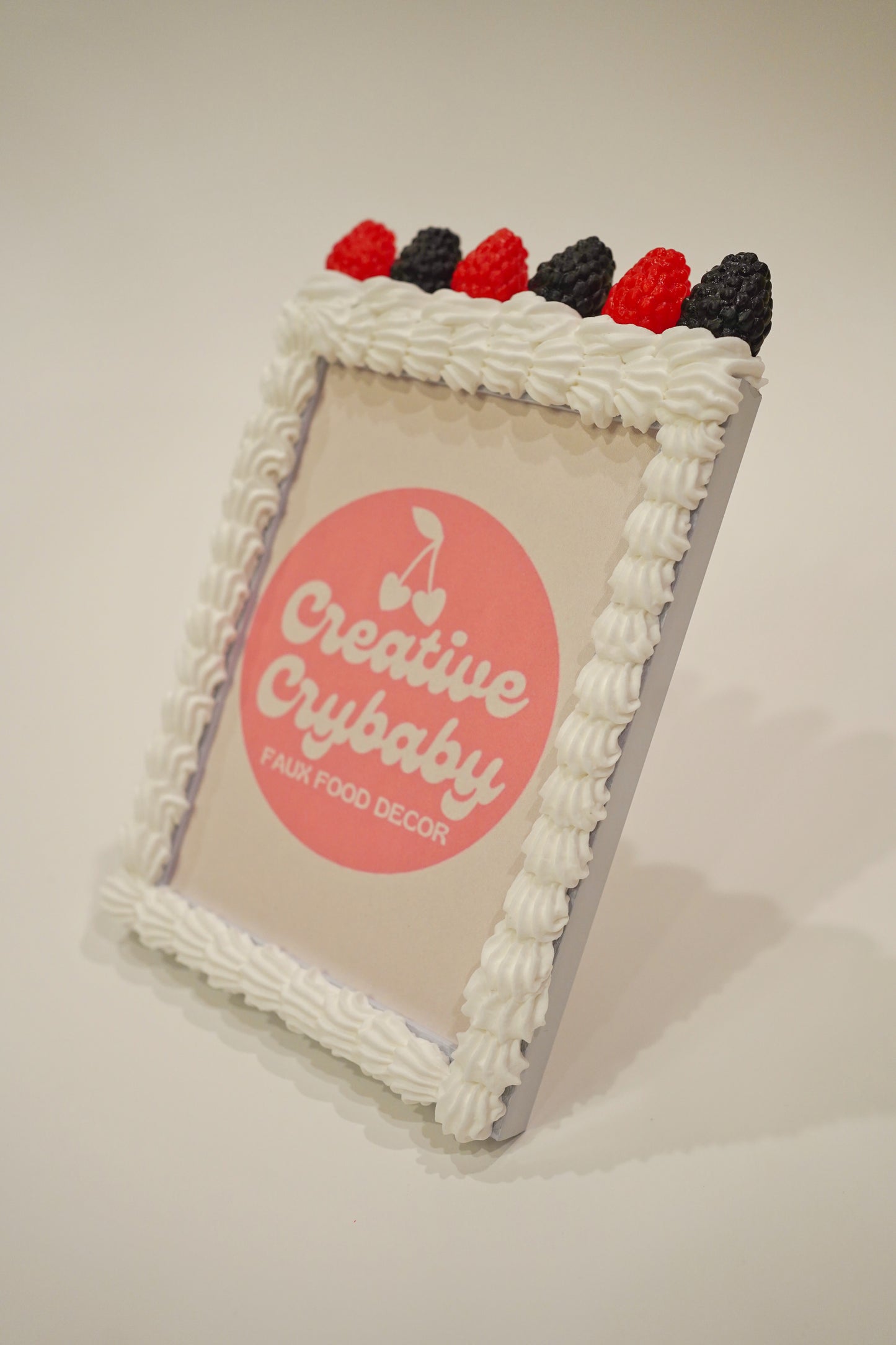 Raspberry and Blackberry Cake Picture Frame